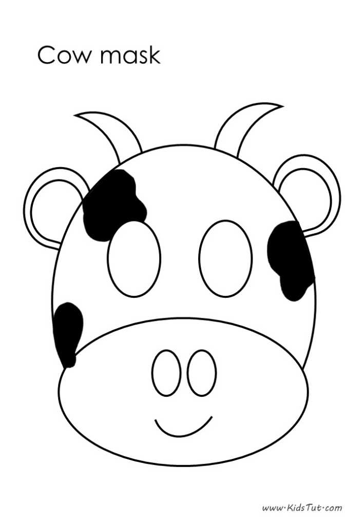 Printable Animal mask Templates for kids - KidsTut