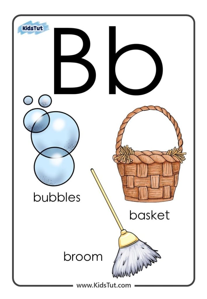 Easy 'B' Words with Simple Examples for Kids