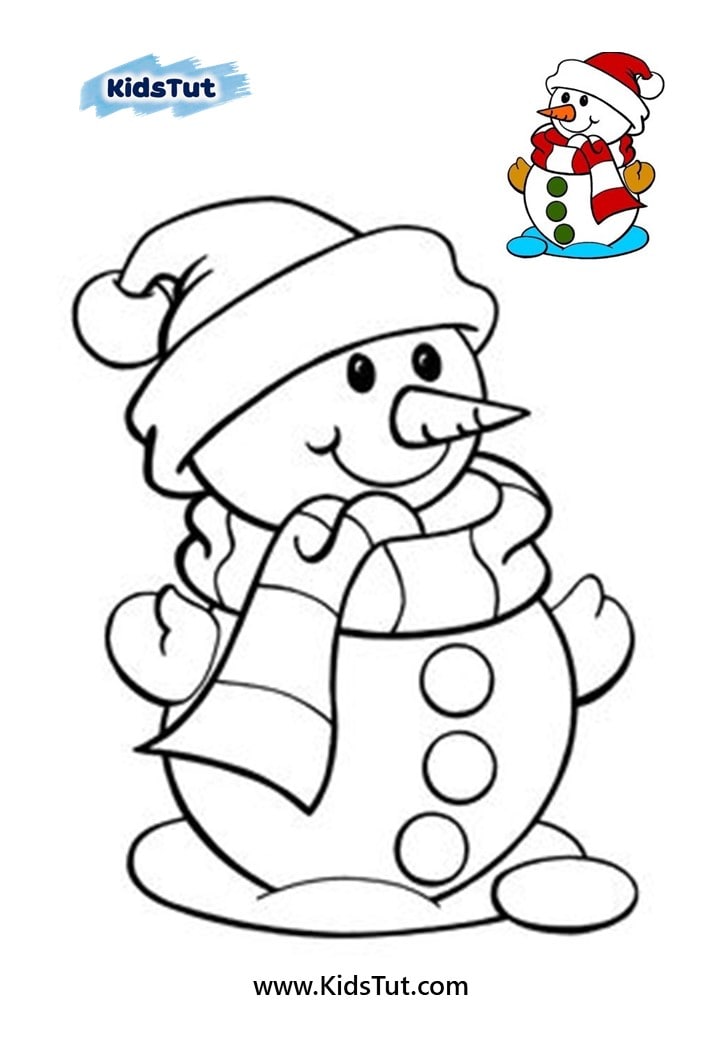 New Christmas coloring pages for kids