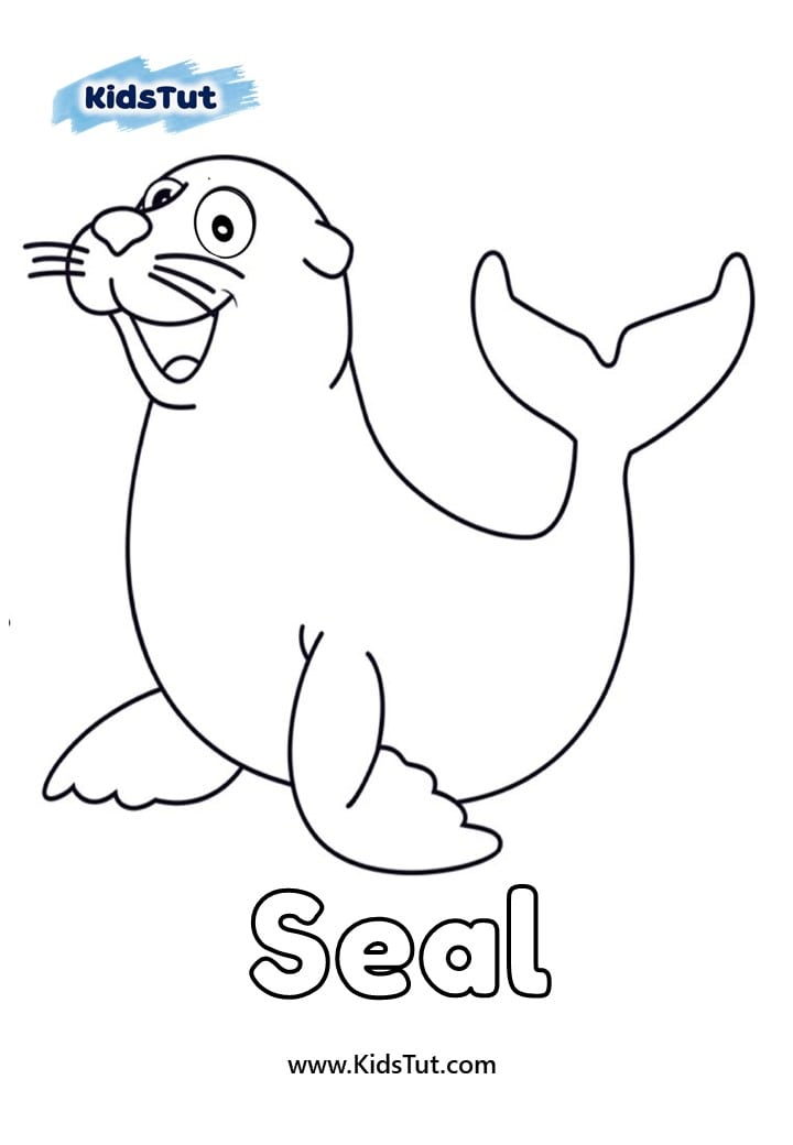 Sea animals coloring pages for kids

