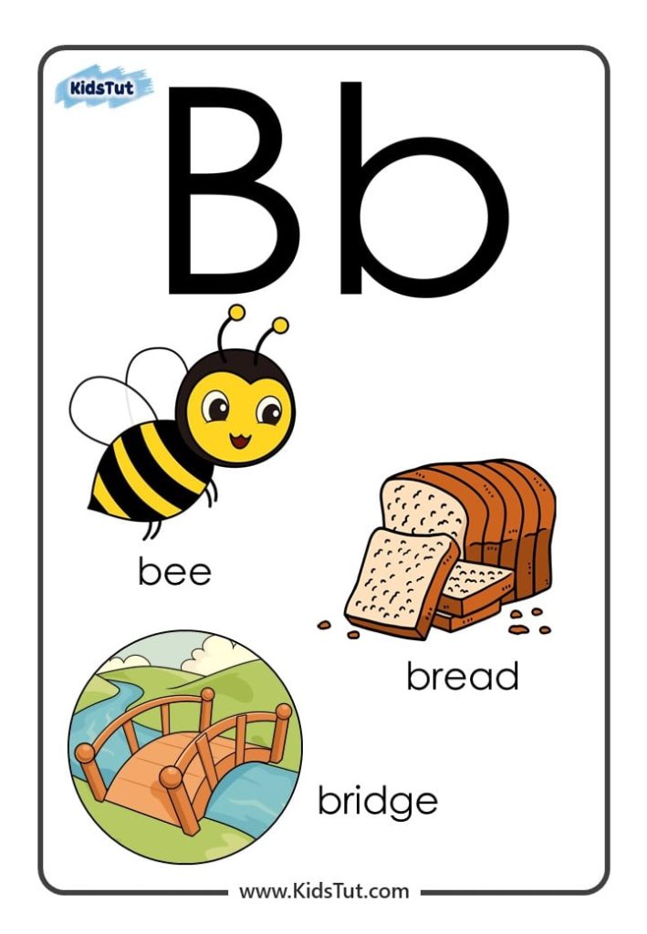 Easy 'B' Words with Simple Examples for Kids