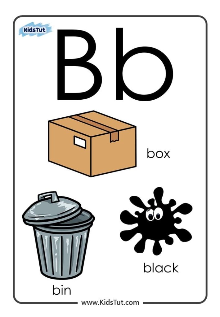 Easy 'B' Words with Simple Examples for Kids