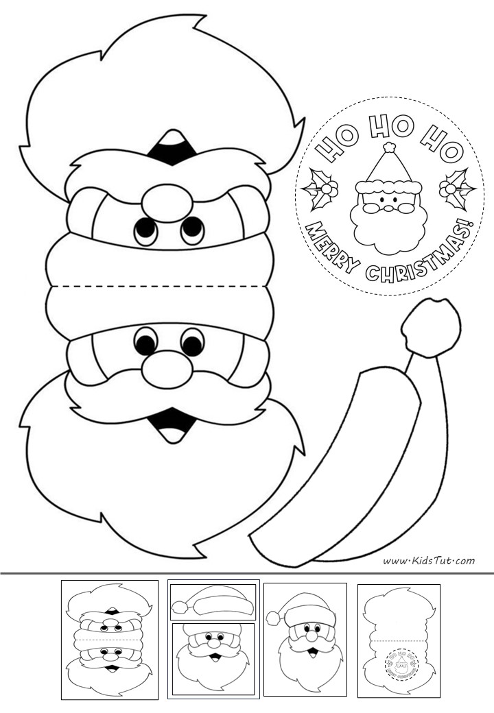 Creative Christmas card ideas and templates for kids - KidsTut