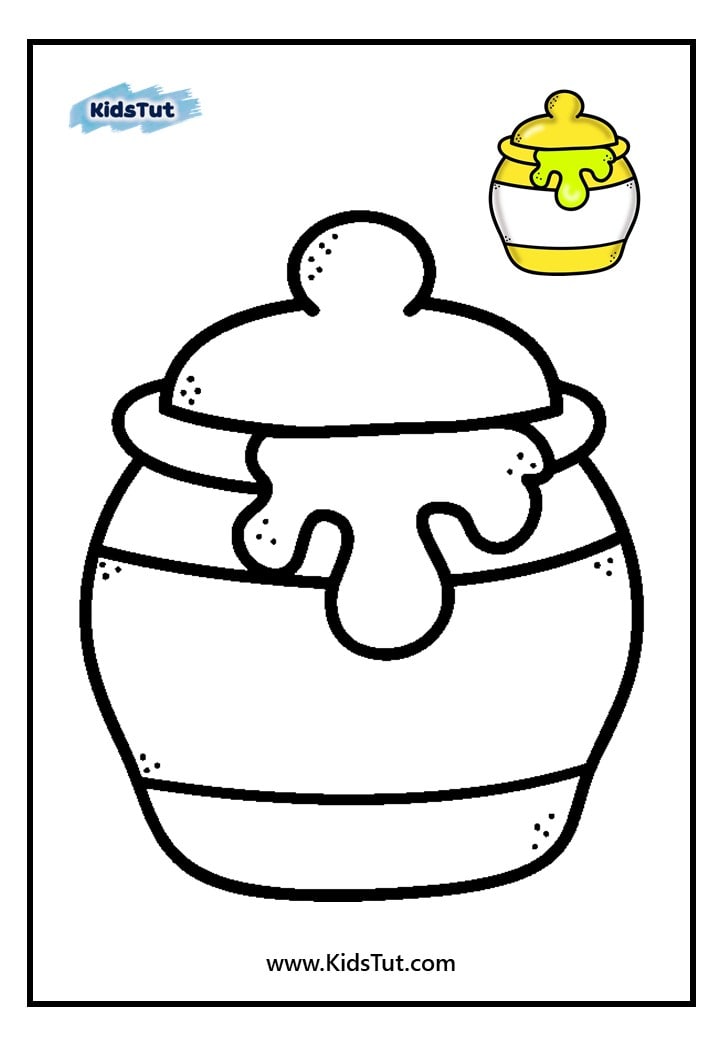 Easy and Simple Coloring pages for kids