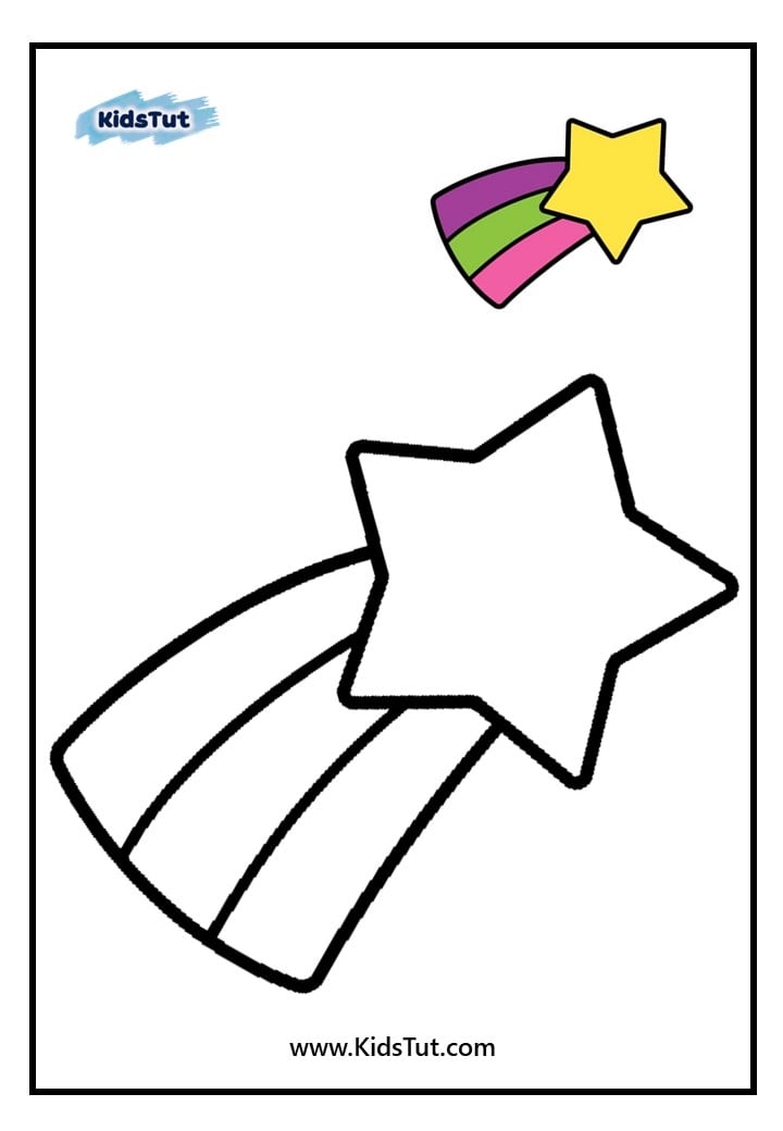 Easy and Simple Coloring pages for kids