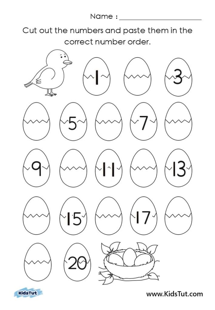 Missing Numbers worksheets