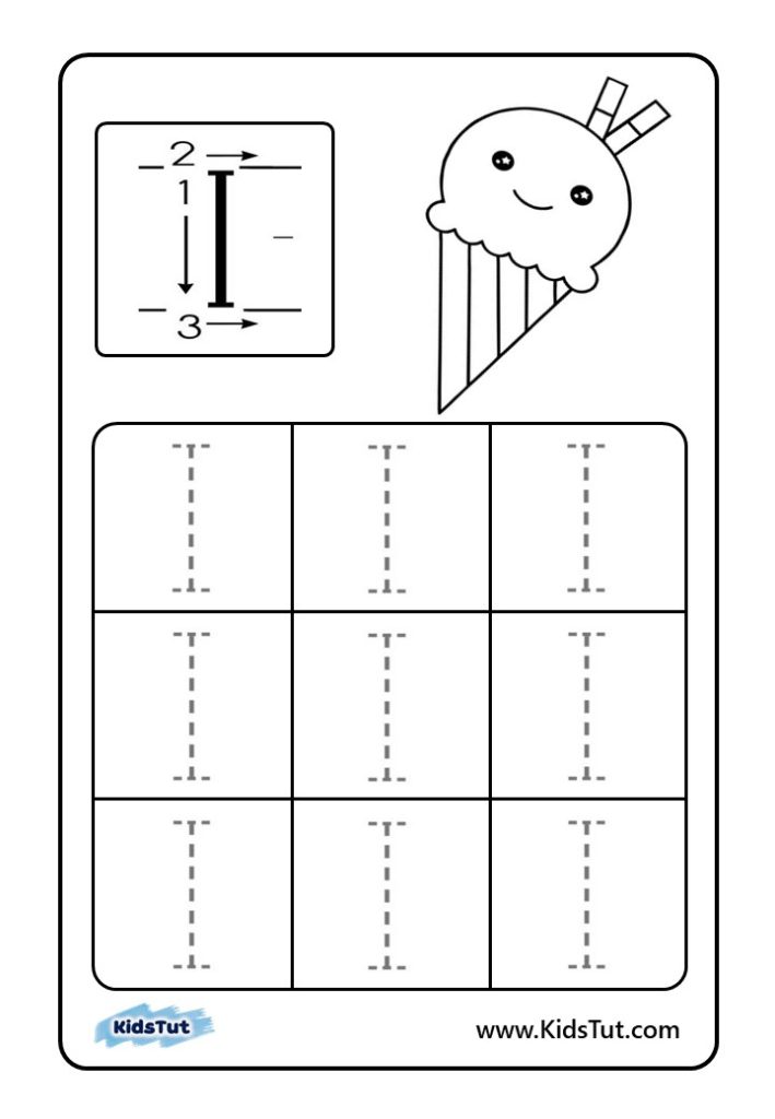 Letter Tracing Worksheets for kids