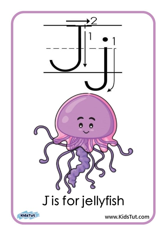 Pack of Simple Alphabet flashcards for kids