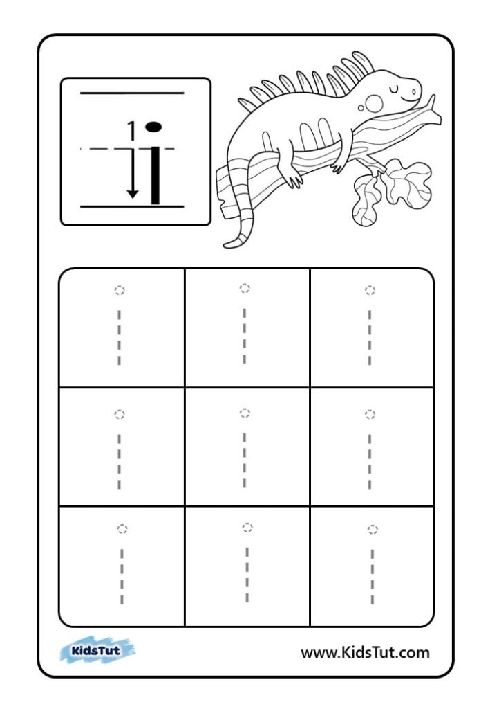 Letter tracing worksheets for kids