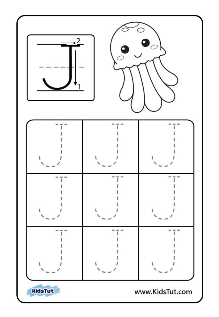 Letter Tracing Worksheets for kids