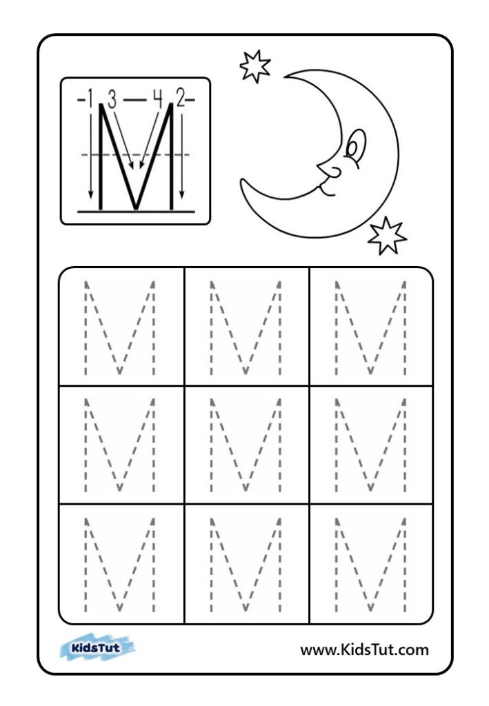 Letter Tracing Worksheets for kids