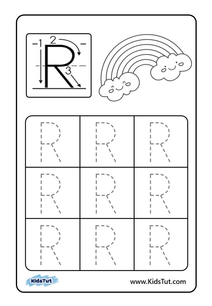 Letter Tracing Worksheets for kids