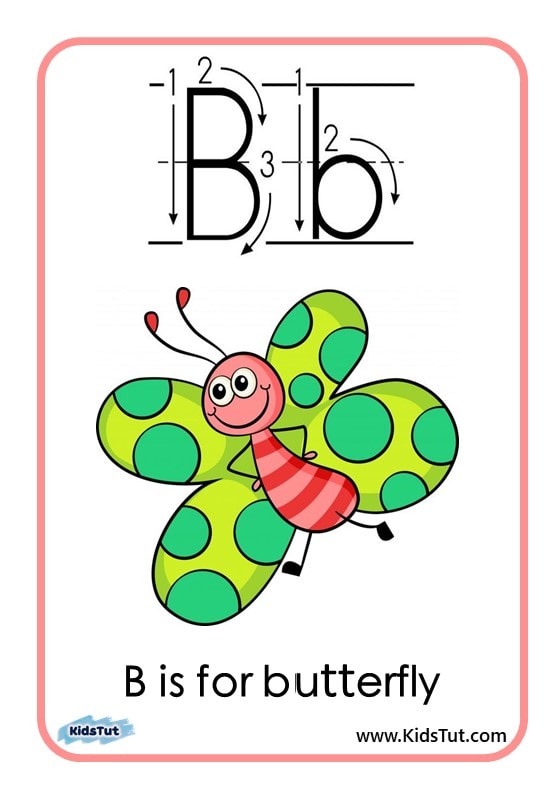 Pack of Simple Alphabet flashcards for kids