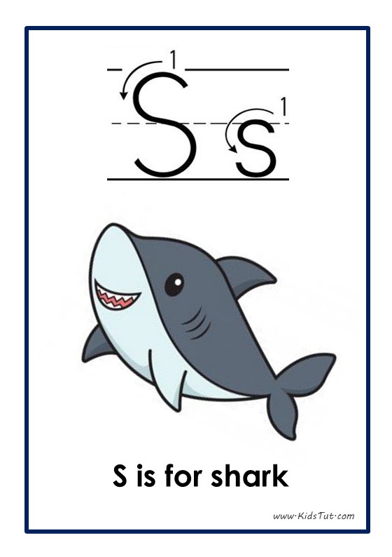 Pack of printable Alphabet flashcards for kids - KidsTut