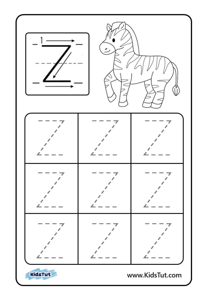 Letter Tracing Worksheets for kids