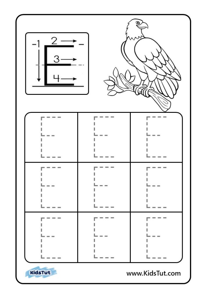 Letter Tracing Worksheets for kids