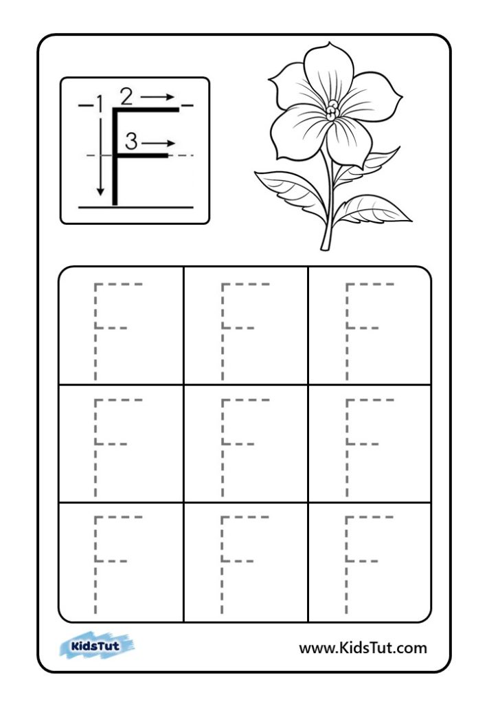 Letter Tracing Worksheets for kids