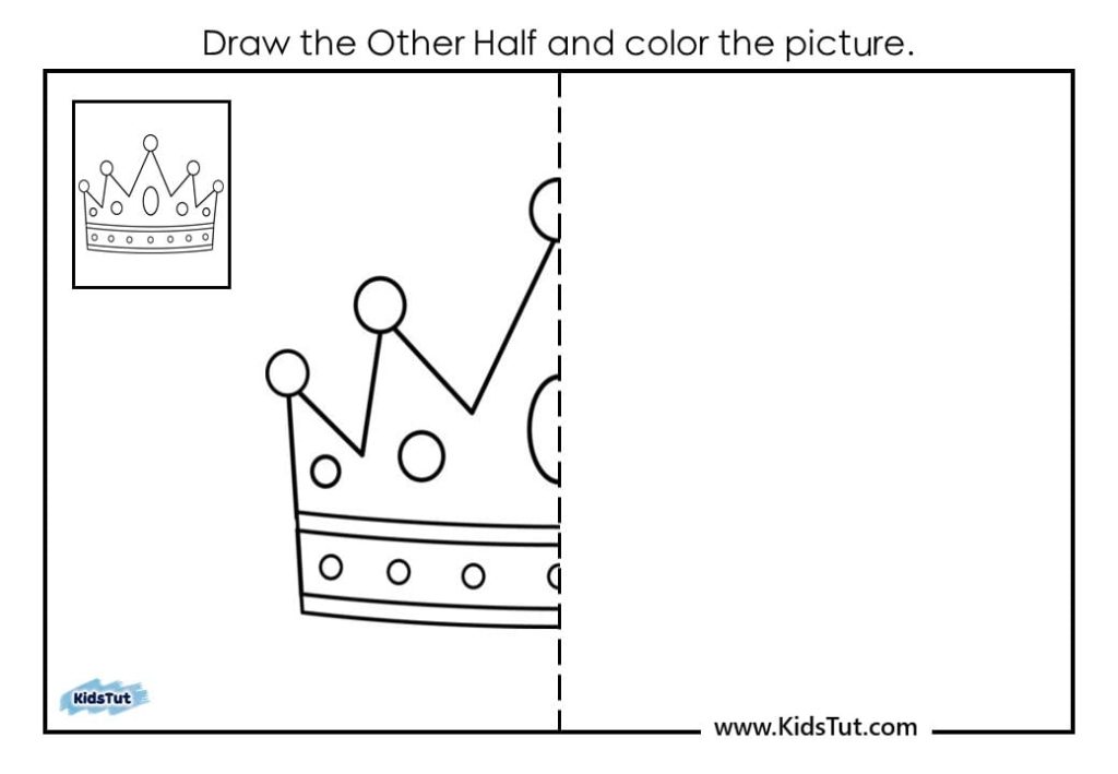 Symmetry drawing worksheets