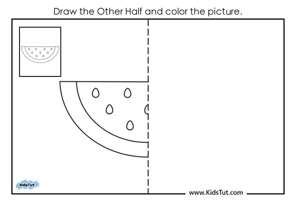 Symmetry drawing worksheets