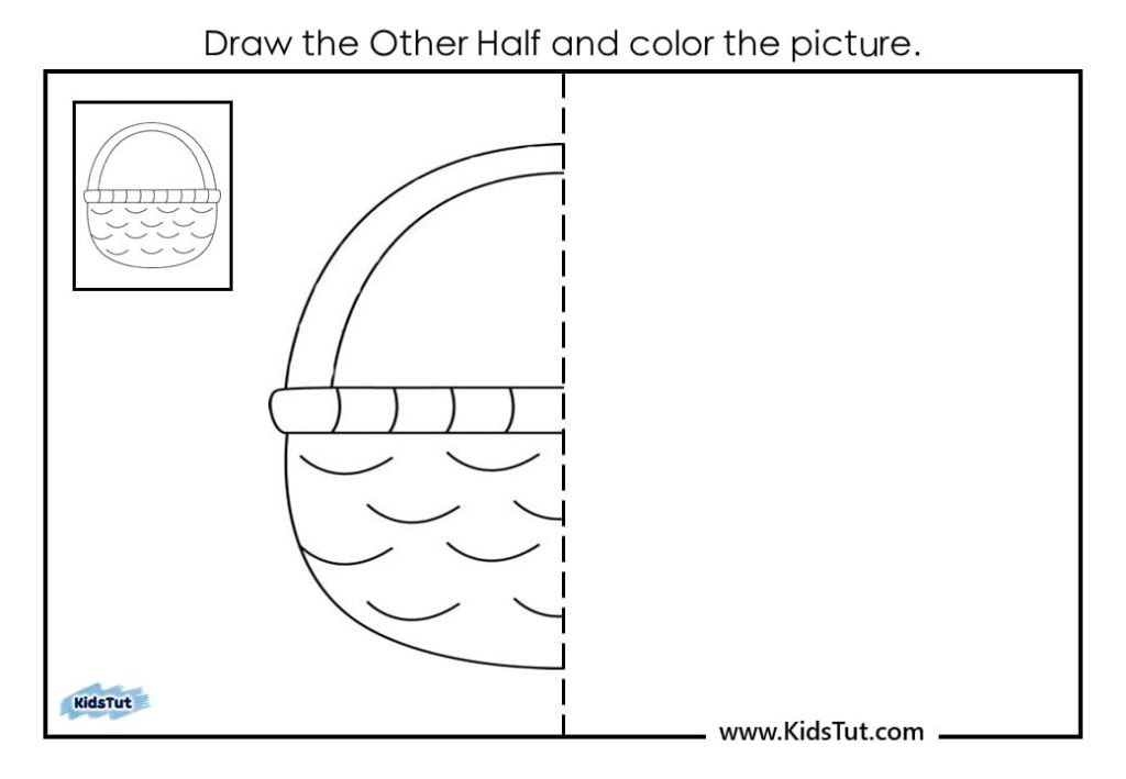 Symmetry drawing worksheets