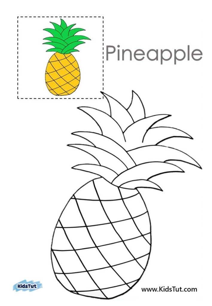 Fruit Coloring Pages For Kids