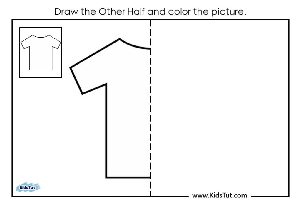 Symmetry drawing worksheets