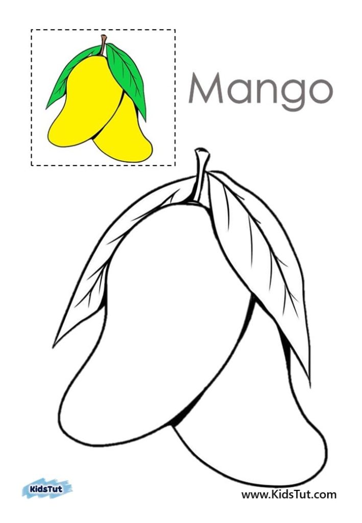 Fruit Coloring Pages For Kids