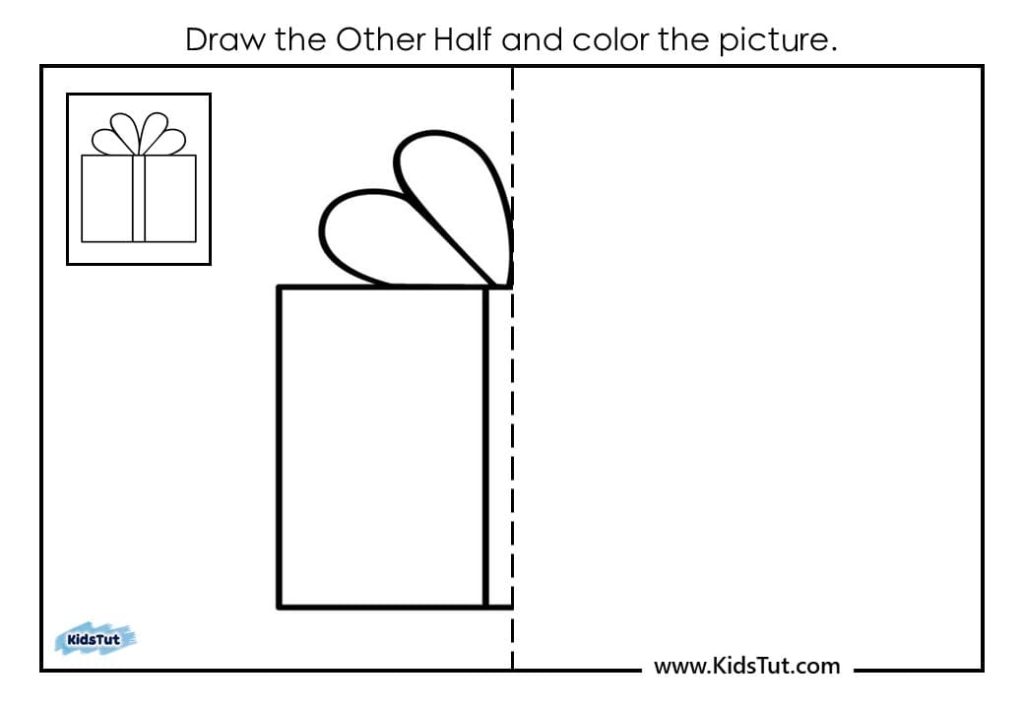 Symmetry drawing worksheets