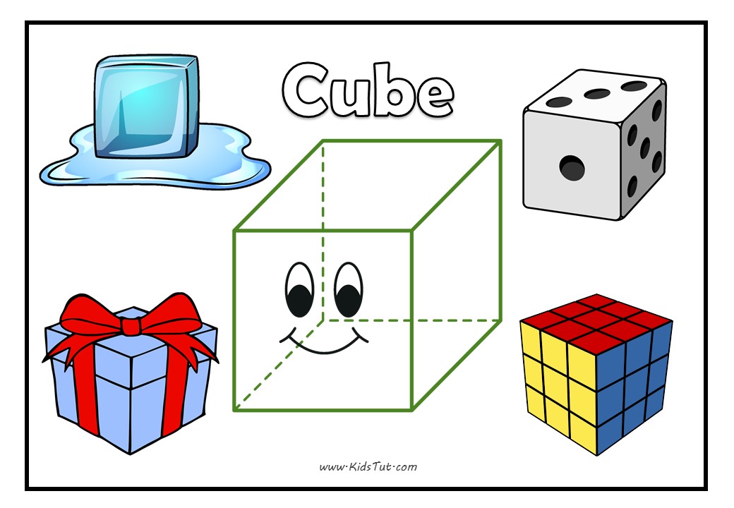 Fun 3D Shapes and Objects Learning Pages for Kids! - KidsTut