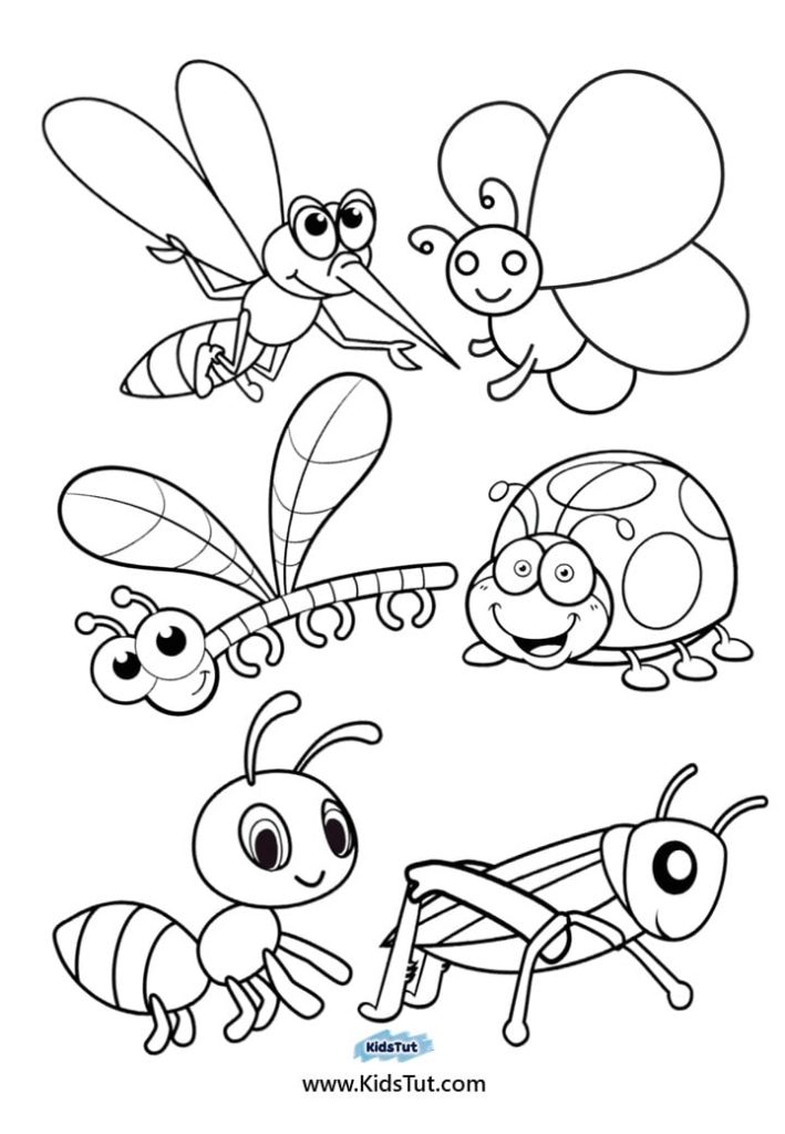 Easy Coloring Pages for Kids