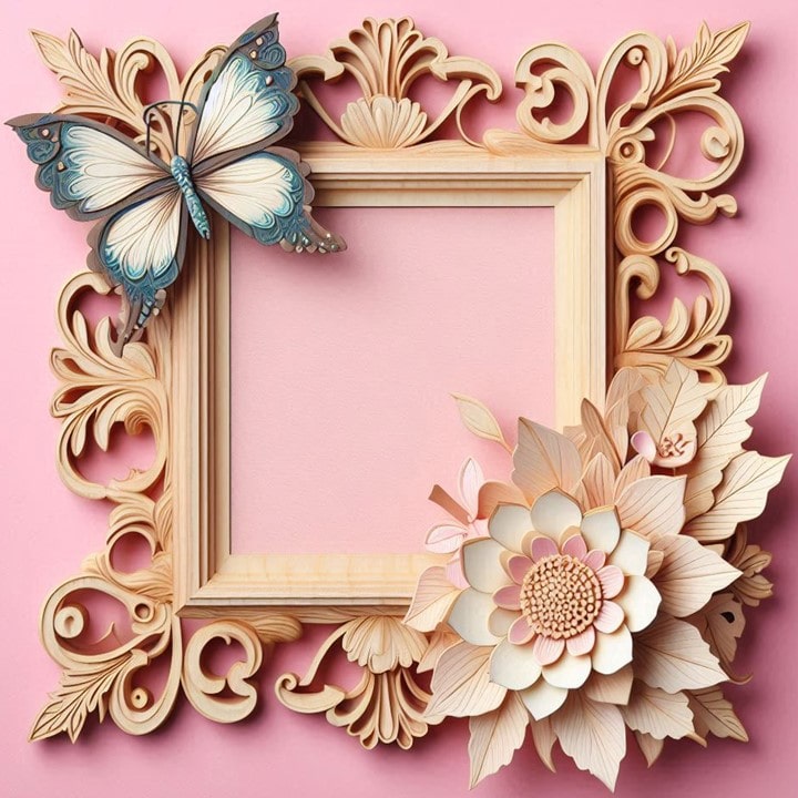 Decorative 3D Frames Arts