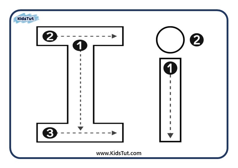 Free Alphabet Handwriting Practice cards for kids