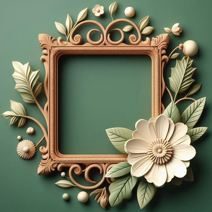 Decorative 3D Frames Arts