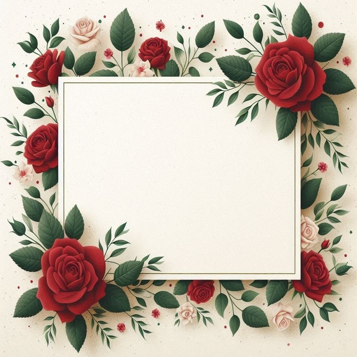 Free Adorable Floral Frames Arts for crafting