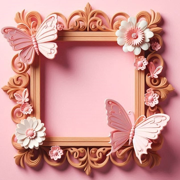 Decorative 3D Frames Arts