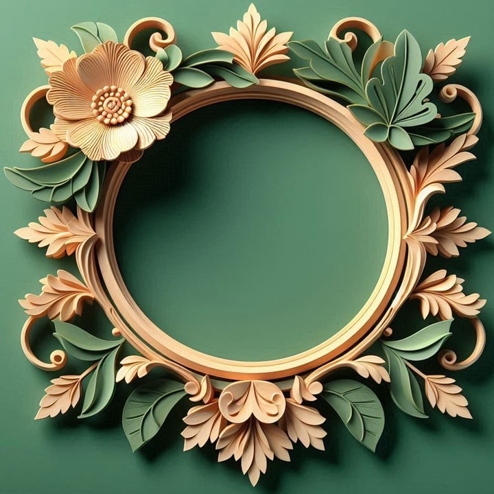 Decorative 3D Frames Arts