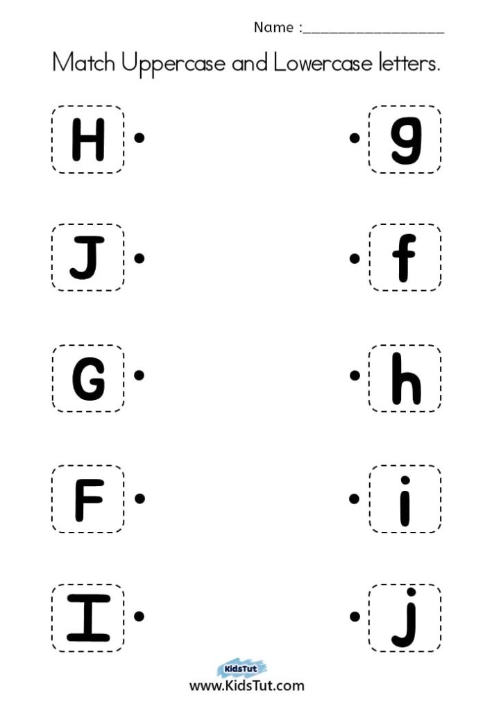 Match the Uppercase and Lowercase letters