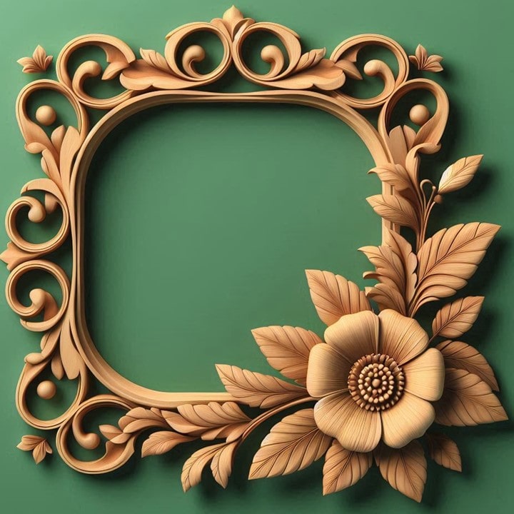 Decorative 3D Frames Arts