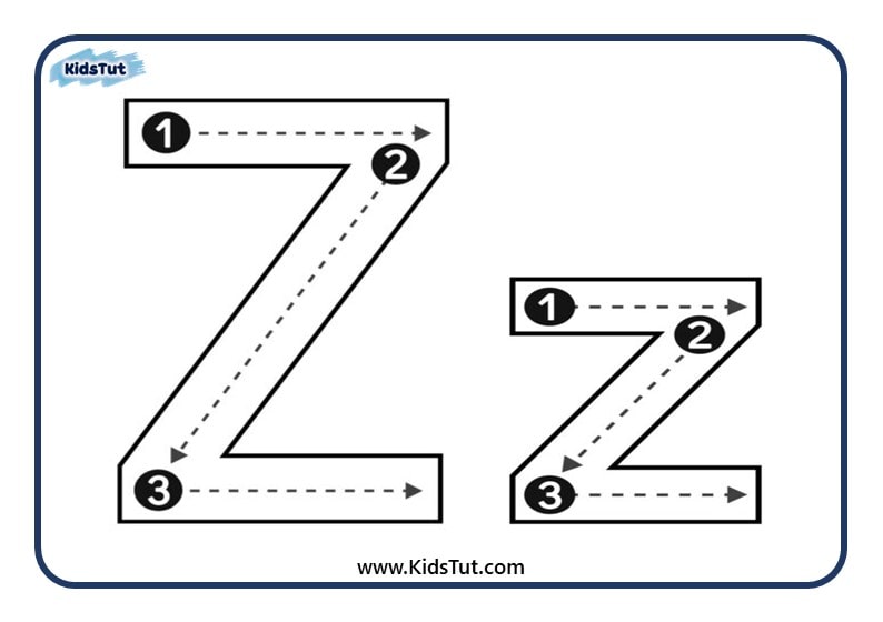 Free Alphabet Handwriting Practice cards for kids