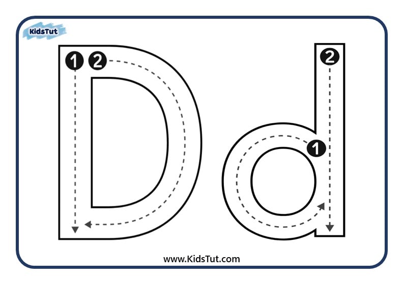 Free Alphabet Handwriting Practice cards for kids