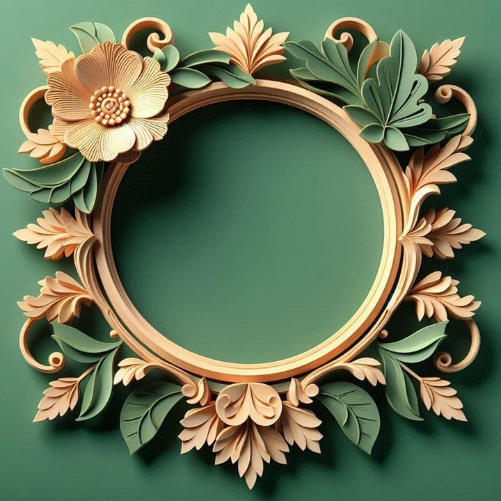 Decorative 3D Frames Arts