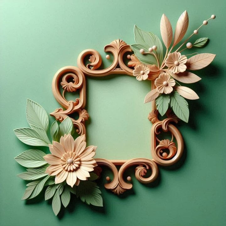 Decorative 3D Frames Arts