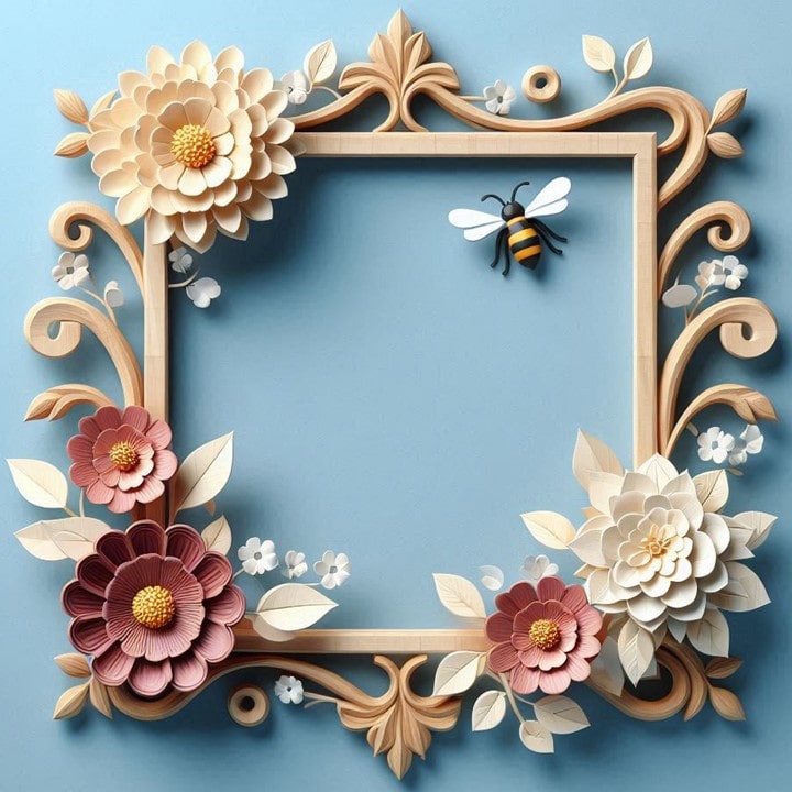 Decorative 3D Frames Arts