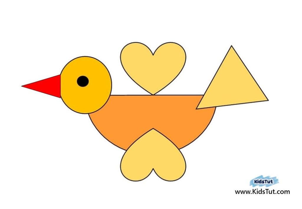 Easy Drawing Pictures from Shapes for kids