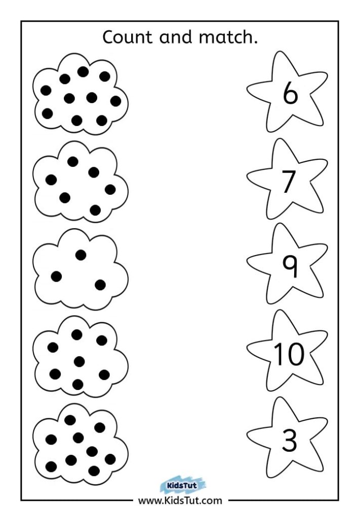 Count and Match Worksheets