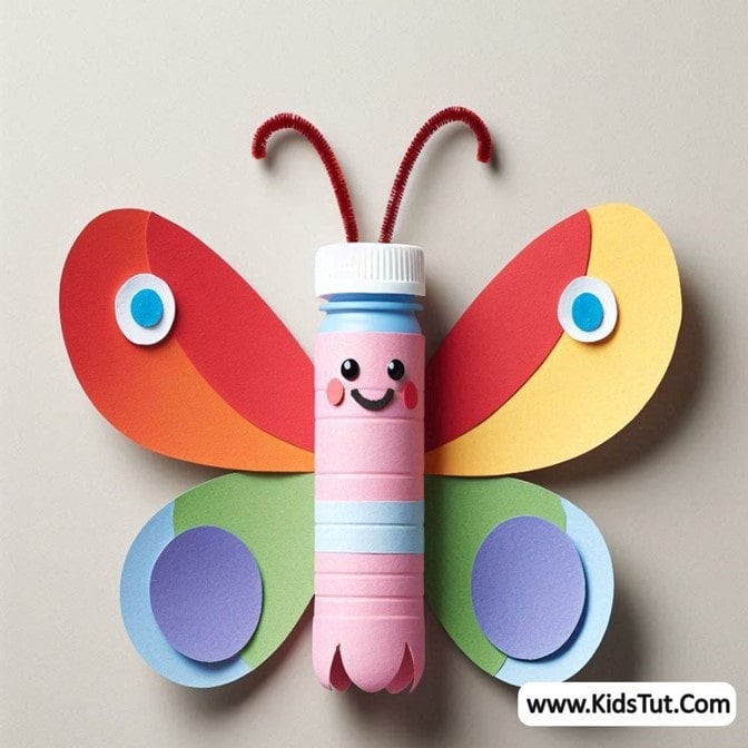 Beautiful Butterfly Crafts with Recycled Bottles