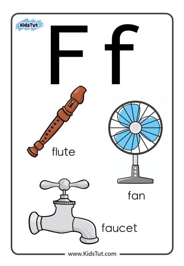 ‘F’ Words with Simple Examples for Kids