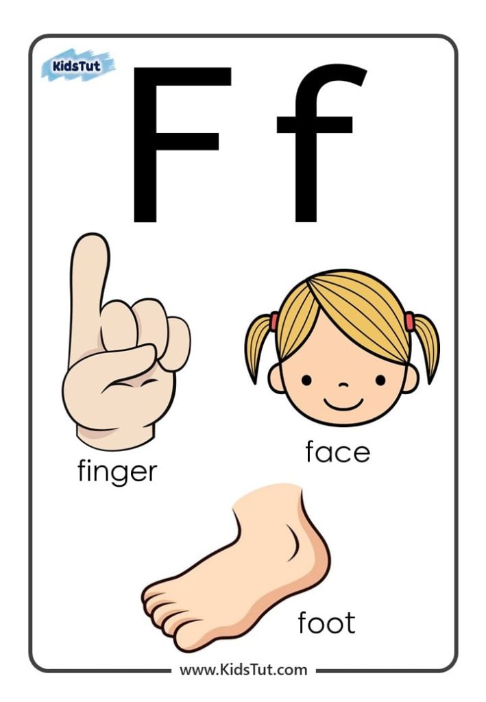 ‘F’ Words with Simple Examples for Kids