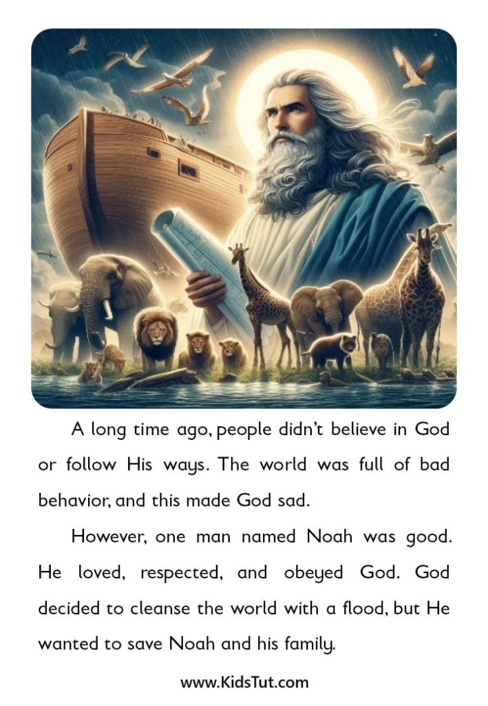 Stories of the bibles for kids: Noah’s Ark