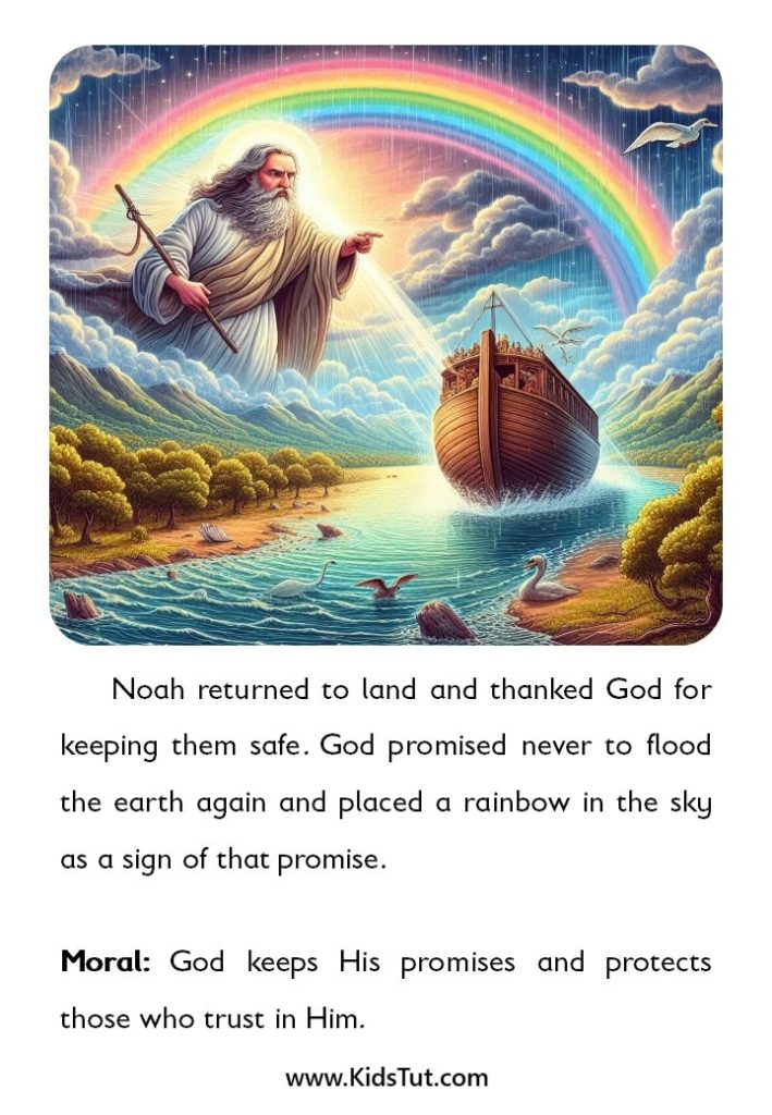 Stories of the bibles for kids: Noah’s Ark